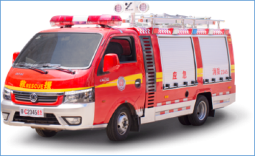 Multifunctional mini rescue fire truck