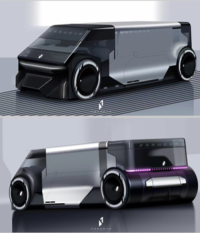 new energy vehiclesCold chain logistics vehicles, electric pickup trucks (under development and trial production)